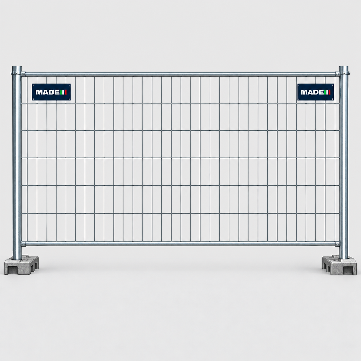 Pannello Mobile per Recinzione da Cantiere Zincato – 3350 x 2000 mm (RITIRO IN NEGOZIO)
