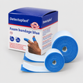 Benda Coesiva in Schiuma Blu Detectaplast 6 cm x 4,5 m