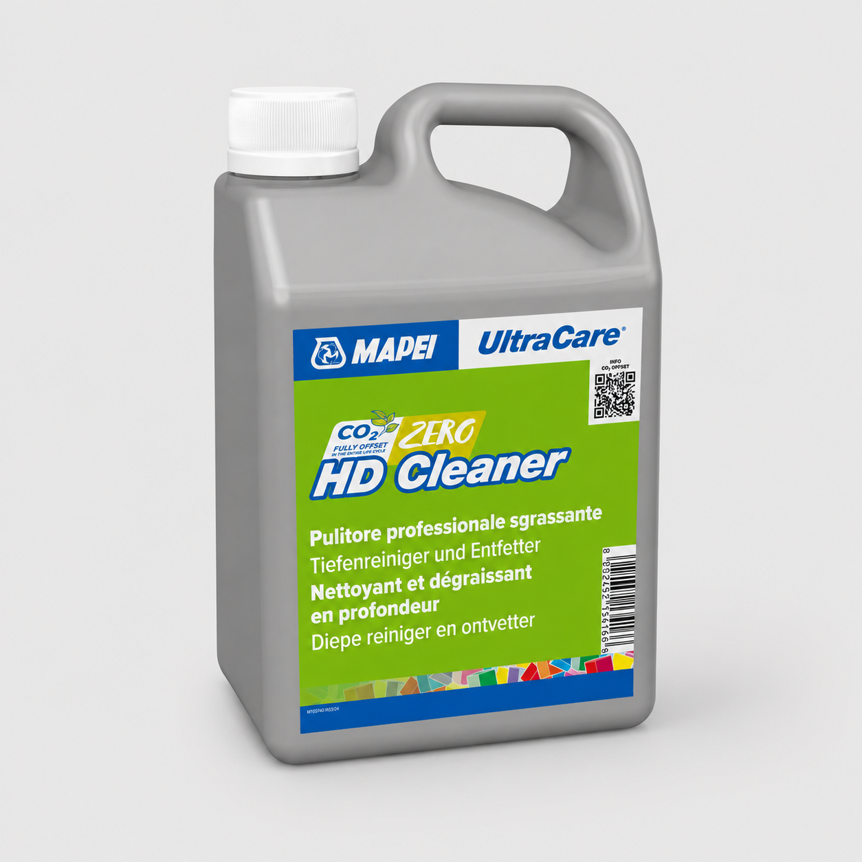 Detergente Alcalino Concentrato per Pulizia Intensiva MAPEI UltraCare HD Cleaner 1Litro