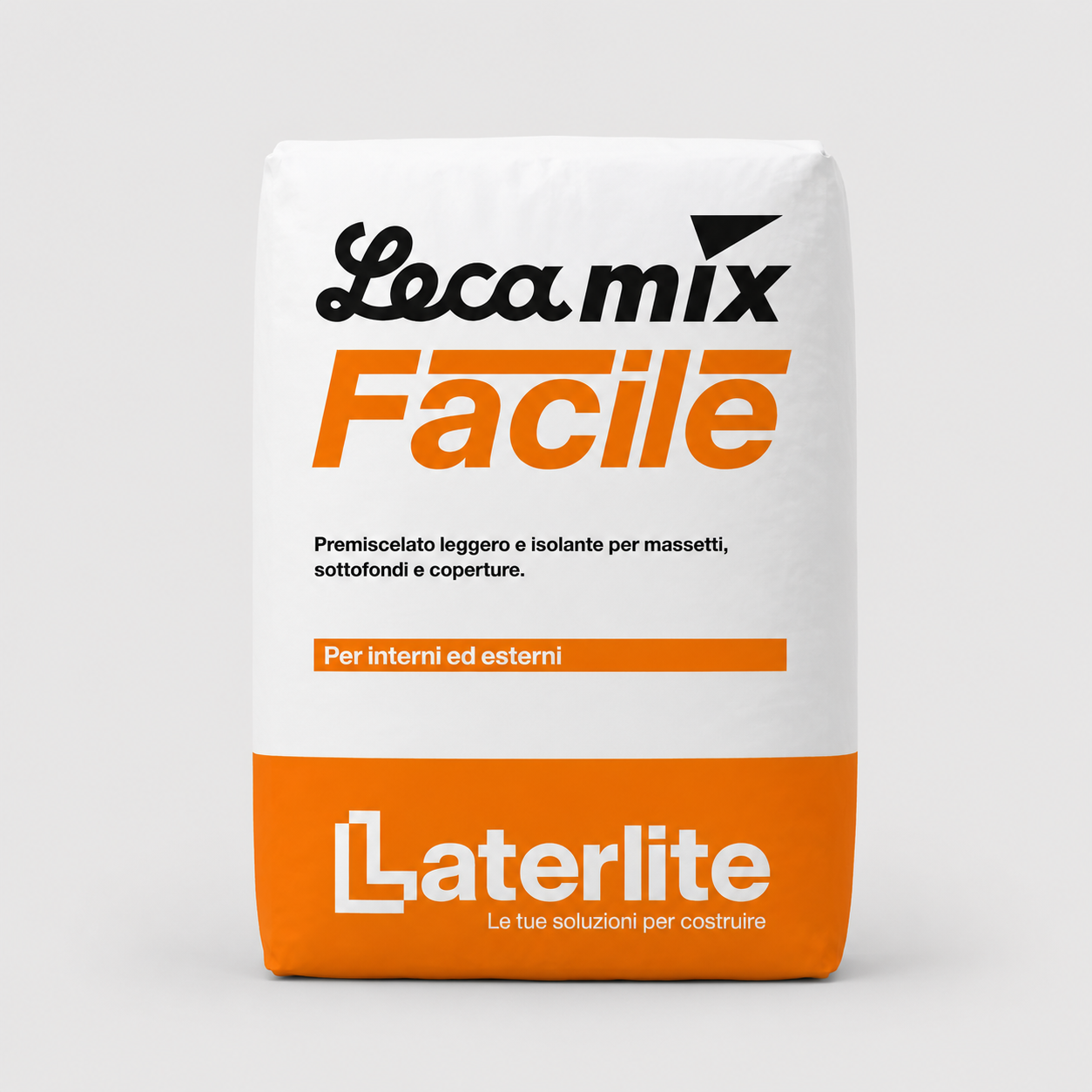 Massetto alleggerito isolante per soffondi e coperture LECAMIX FACILE®