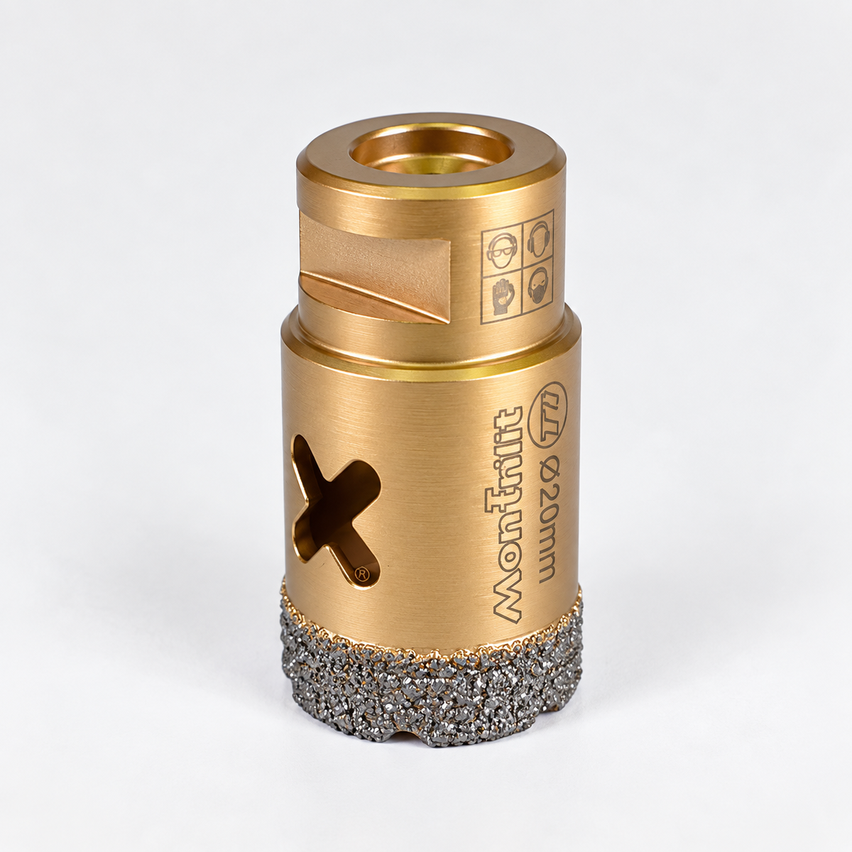 Fresa Diamantata Montolit Mondrillo Gold Titanium X-Generation FS-TI Ø 35 mm M14