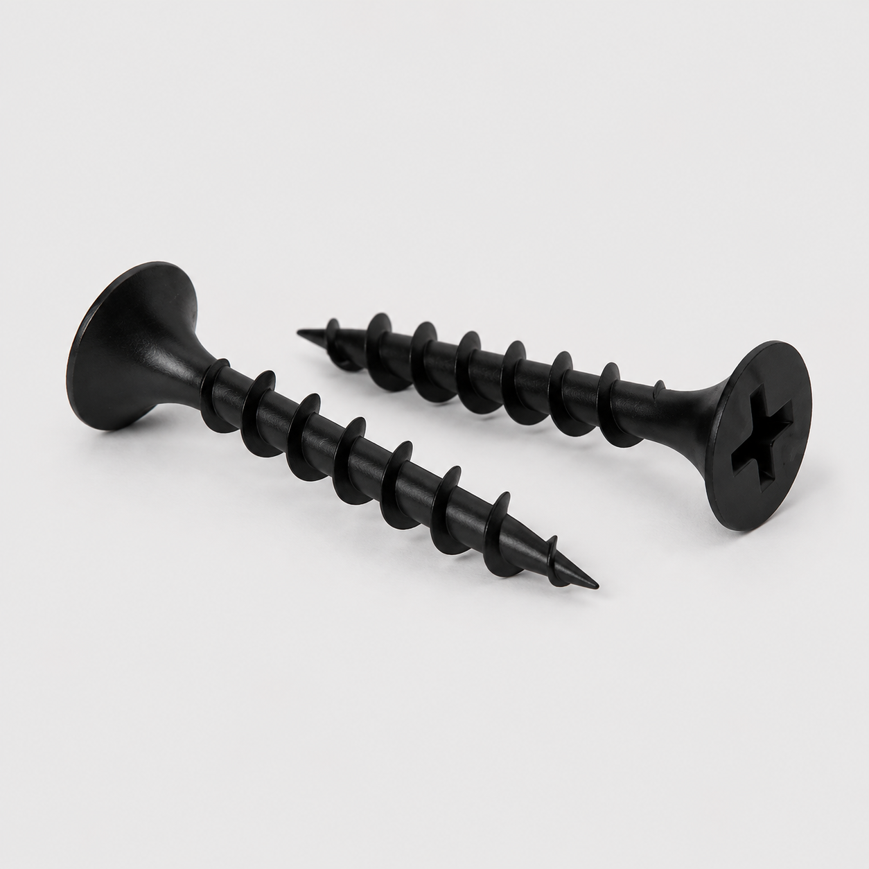 Vite Autofilettante Punta Chiodo Passo Legno Fosfatata Nera 3,5x35mm 1000pezzi