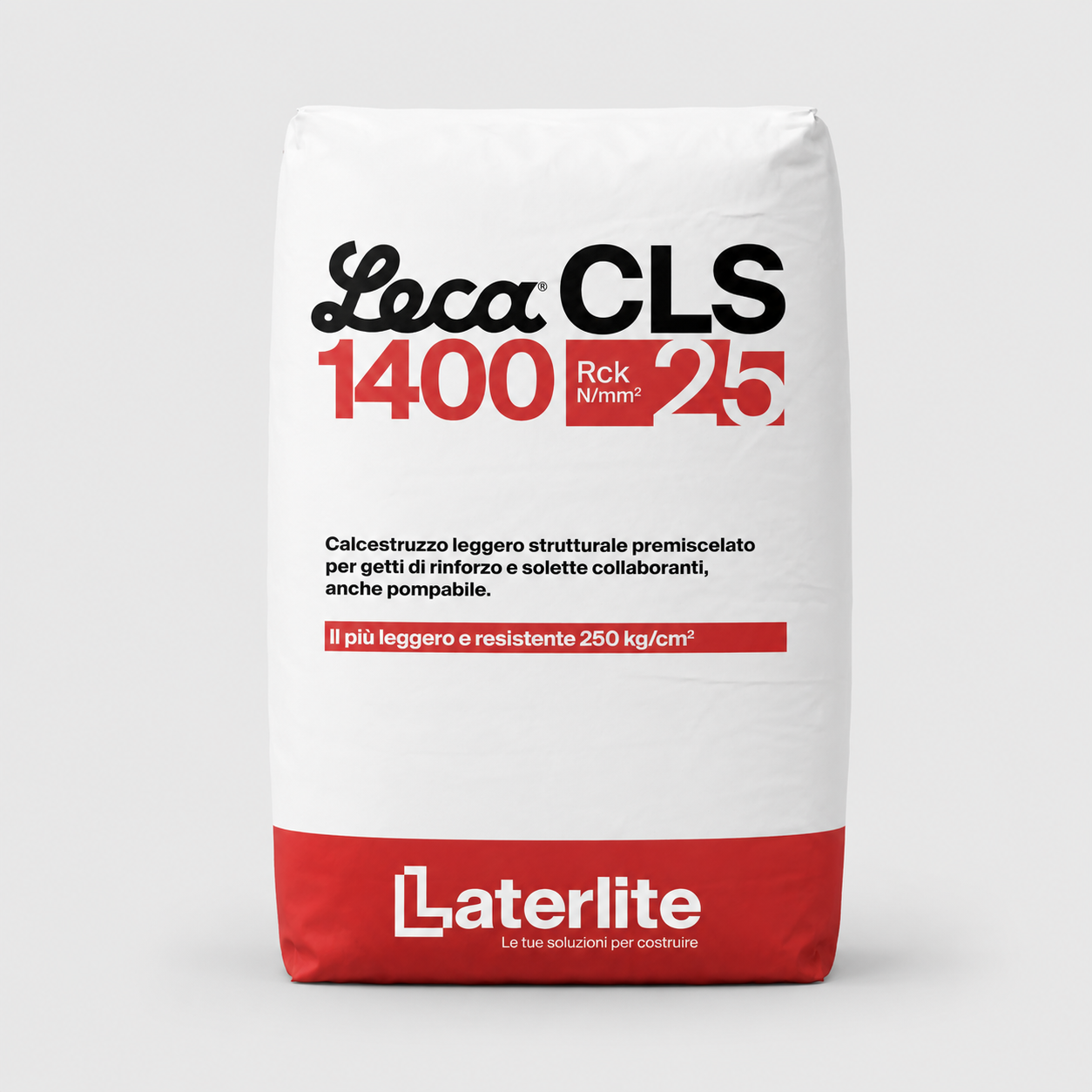 Calcestruzzo leggero strutturale premiscelato LECA CLS 1400®