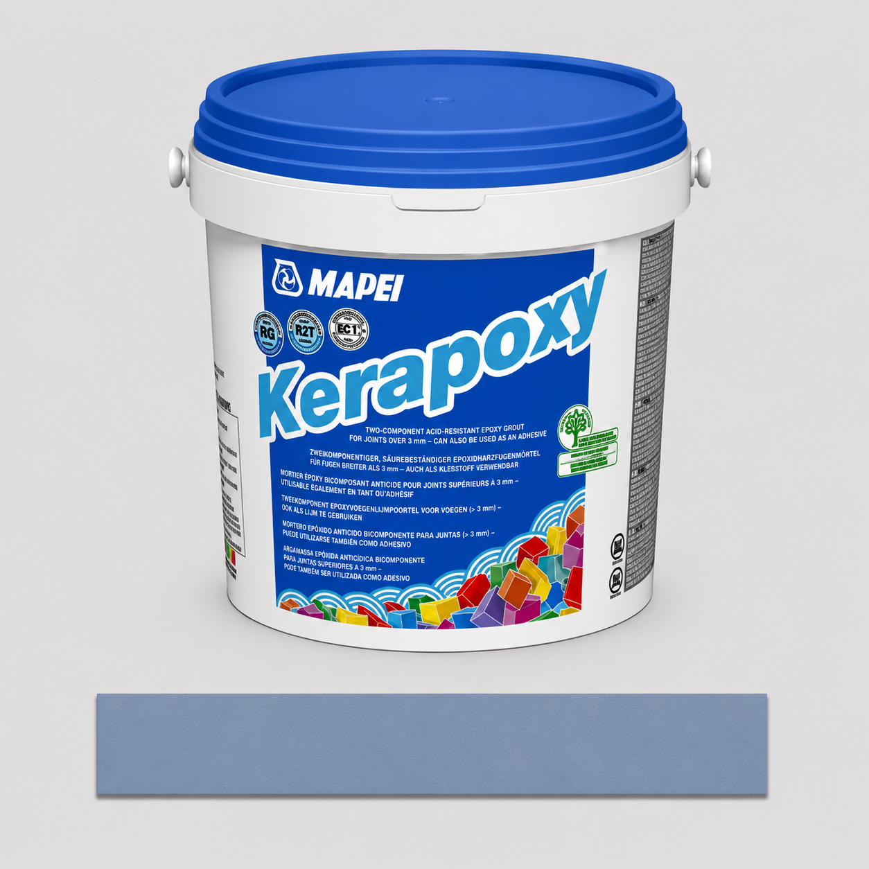 Stucco Epossidico Bicomponente Mapei Kerapoxy 5Kg - 172 Blu spazio