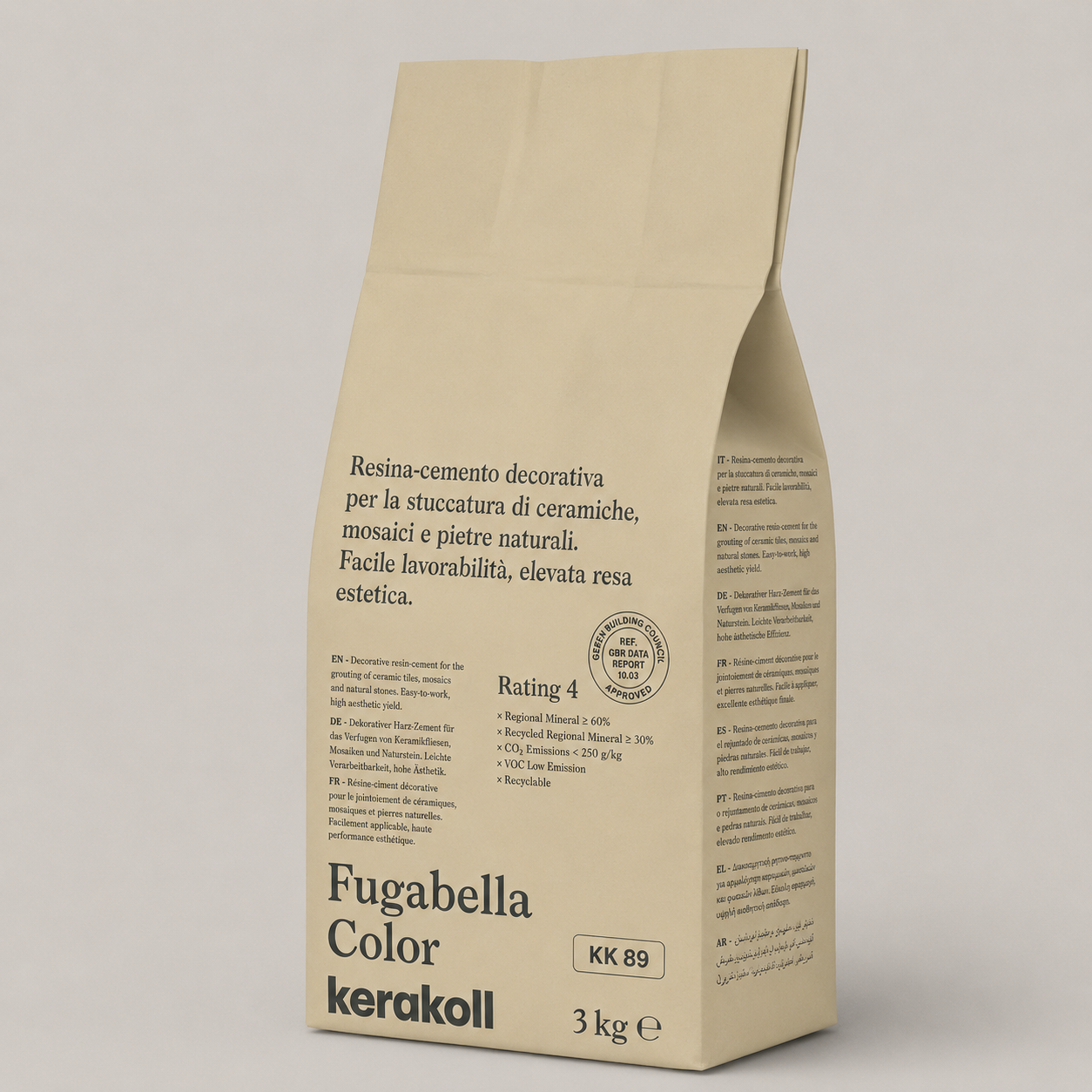 Stucco per fughe Fugabella Color 3Kg KK89