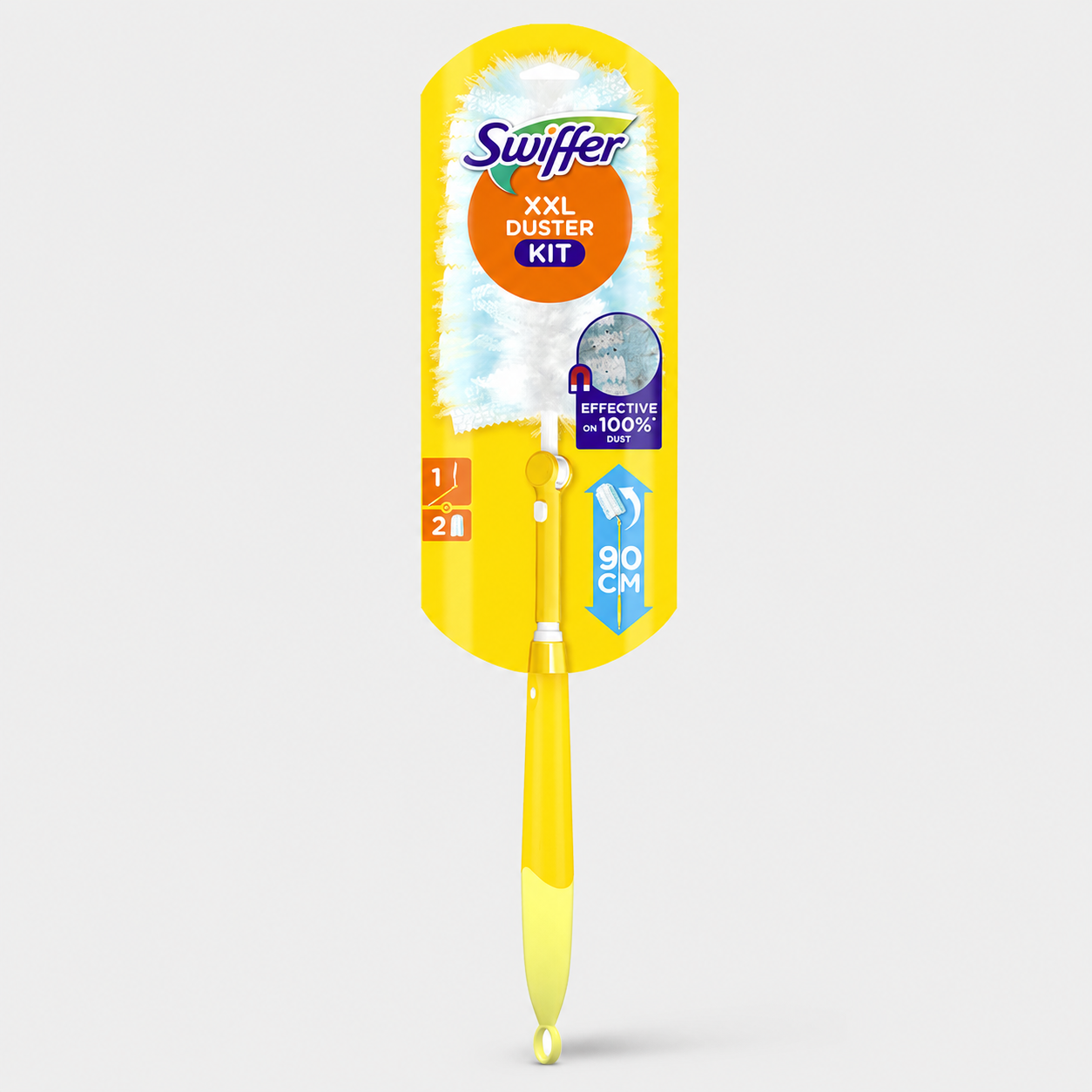 Swiffer Duster XXL Kit Catturapolvere con 2 Piumini