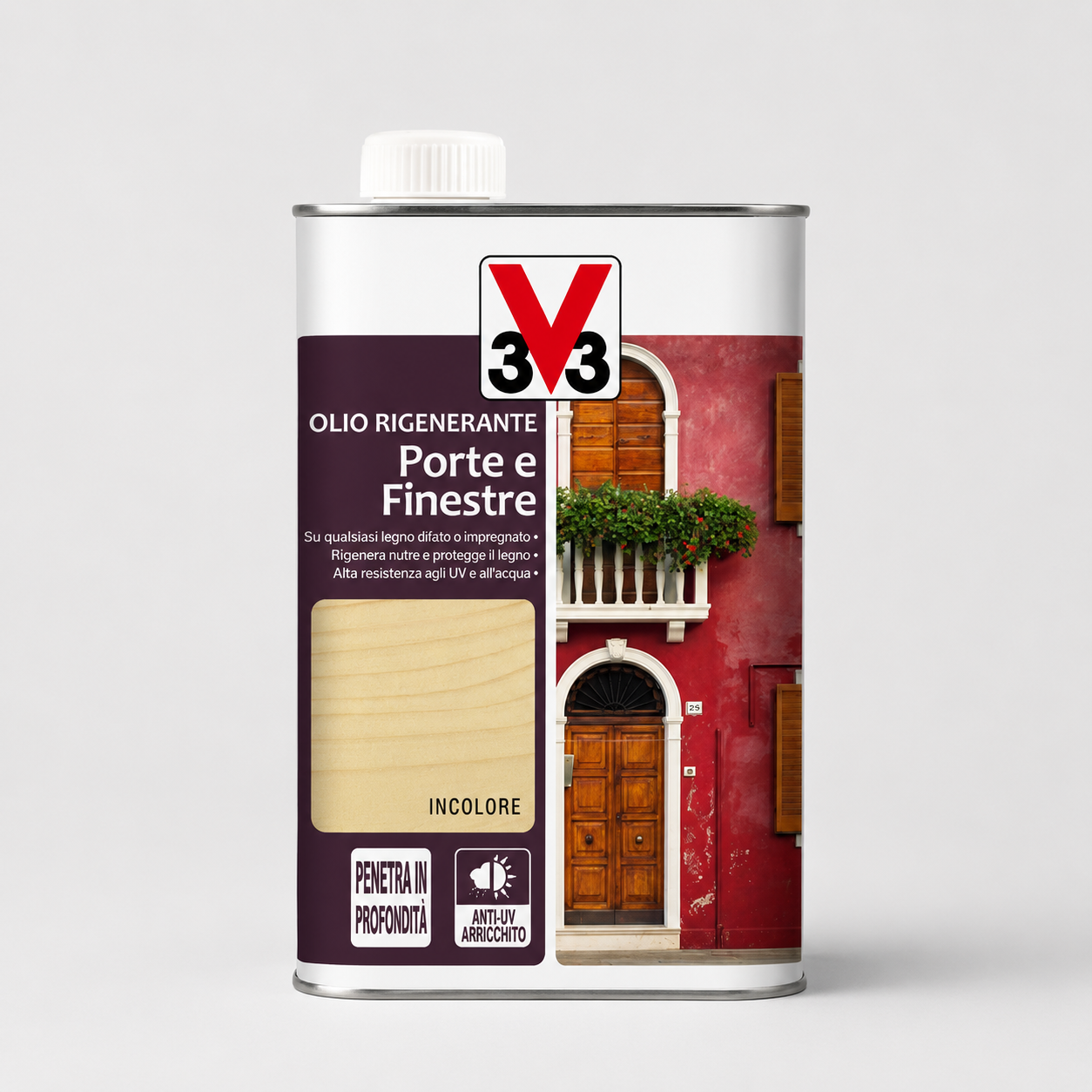 Olio rigenerante porte e finestre Incolore 1Litro