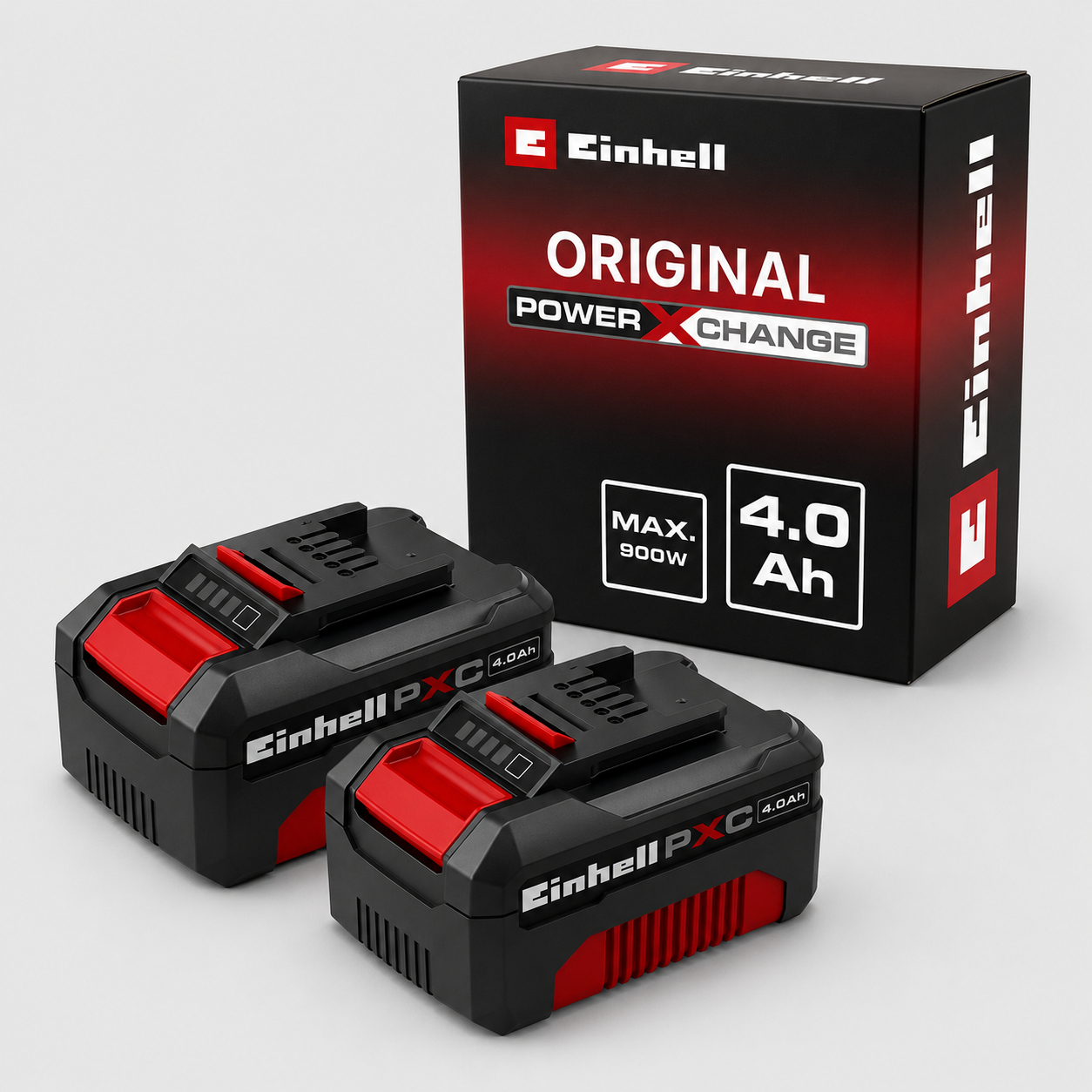 Set 2 Batterie Power X-Change EINHELL 2x18V 4,0Ah PXC-TWINPACK CB