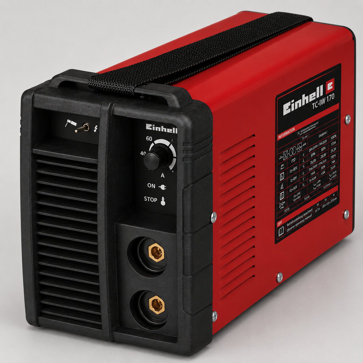 Saldatrice Inverter ad Elettrodo e TIG EINHELL TC-IW 170