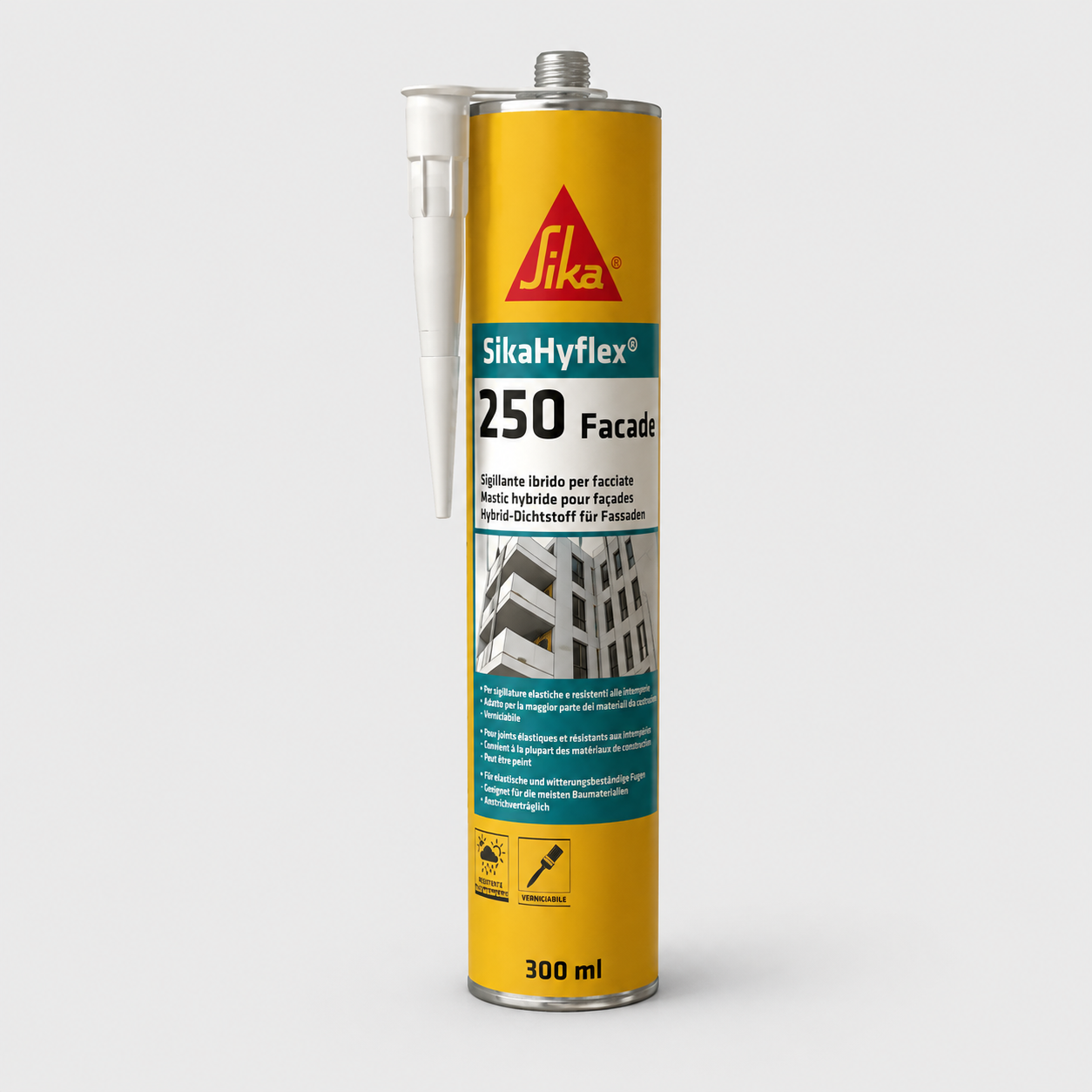 Sigillante poliuretanico  SikaHyflex®-250 Facade Bianco