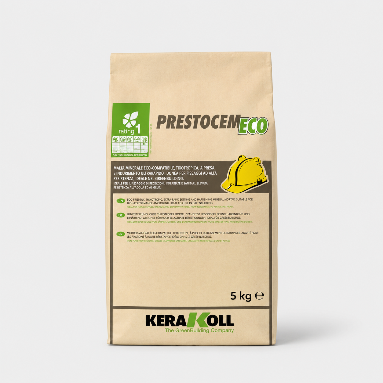 Cemento rapido Kerakoll Prestocem 5Kg