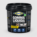 Bostik Gomma Liquida Impermeabilizzante Nero per Sigillature e Riparazioni – 750 ml